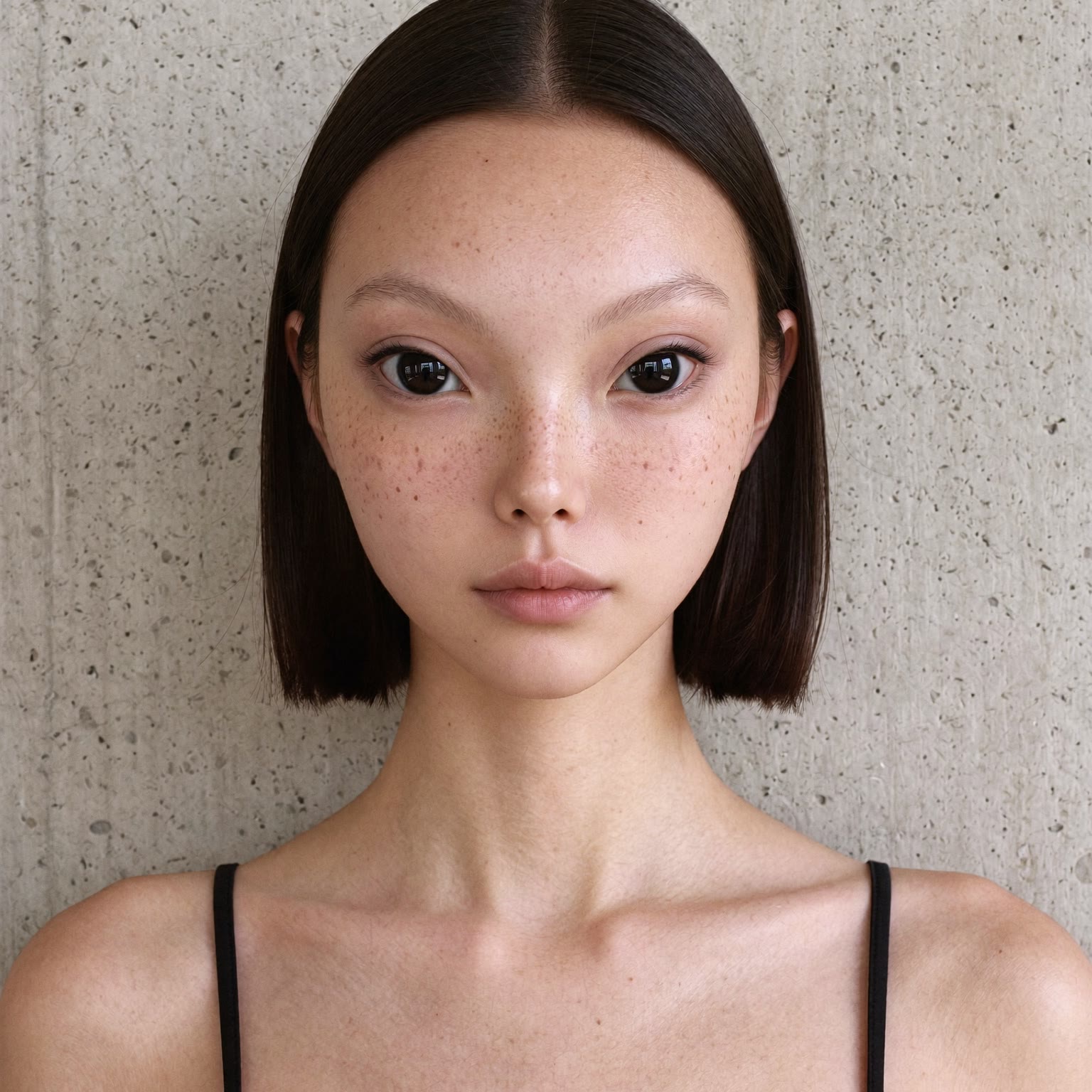 Kikai, her face as it is